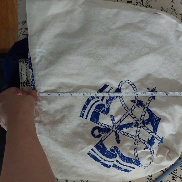 Masato Hijirikawa Ranmaru Kurosaki White Practical Tote Blue Anime Kids Lining - Picture 3 of 8